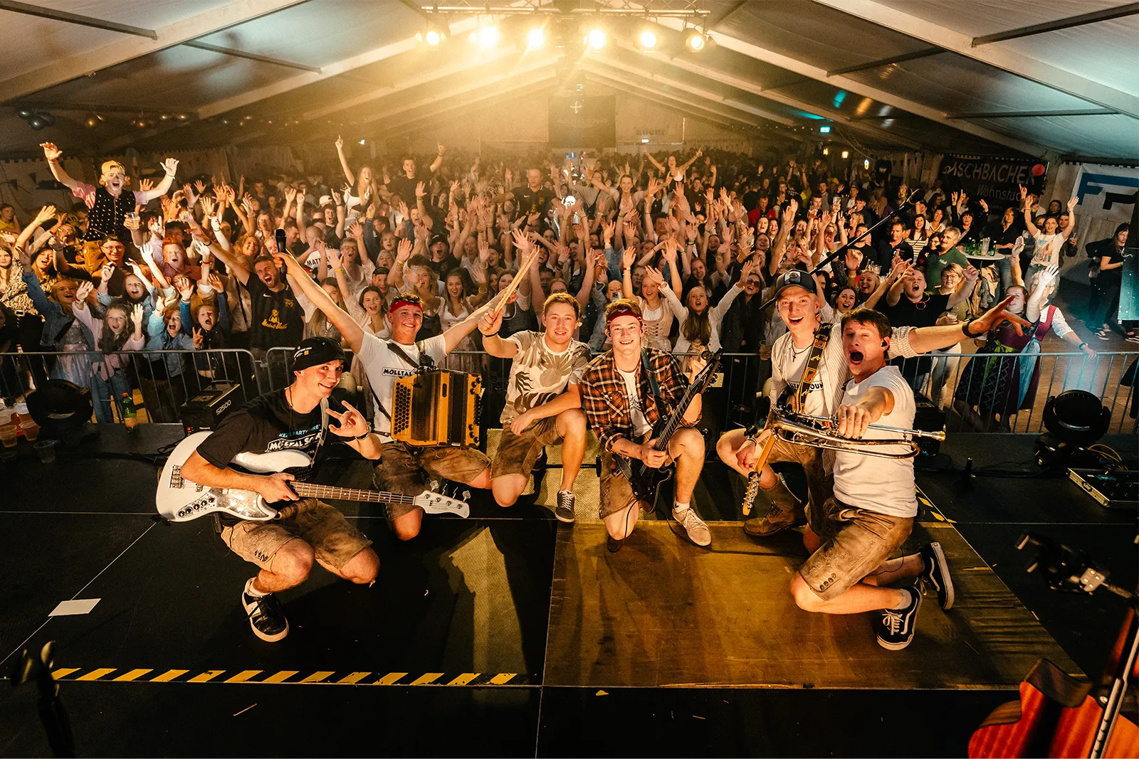 MölltalSound Auftritt beim Mölltal Sound Fest 2024 in Rangersdorf | Bühnenfoto